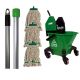 Large Interchange Kentucky Mopping Kit | 16oz Mop Heads | Green