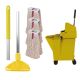 Medium Traditional Kentucky Mopping Kit | 12oz Mop Heads | Yellow