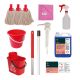 Sundew Hygiene Washroom Cleaning Starter Kit | Red